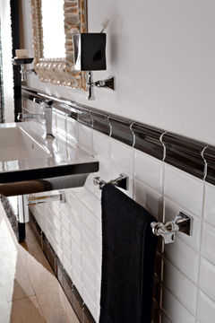 BUTTERFLY - Towel rail by Scarabeo Ceramiche - view 3